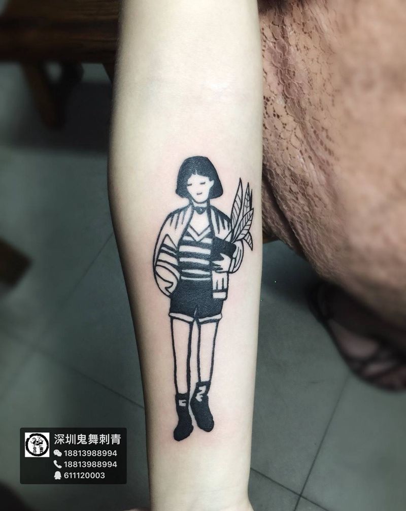 杀手不太冷纹身图片