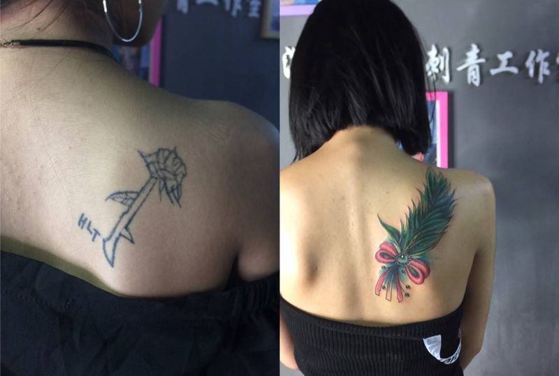 姐妹档纹身图片