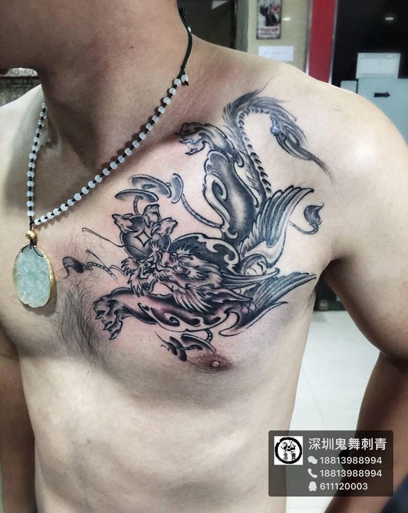 无上风纹身图片