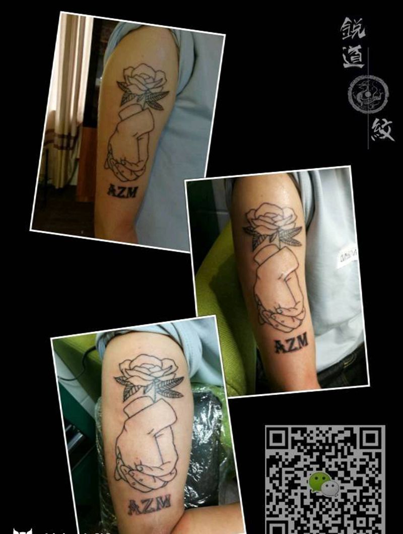 手纹身图片