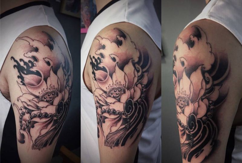 夏雨荷纹身图片