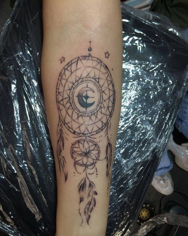 蒲梦网纹身图片