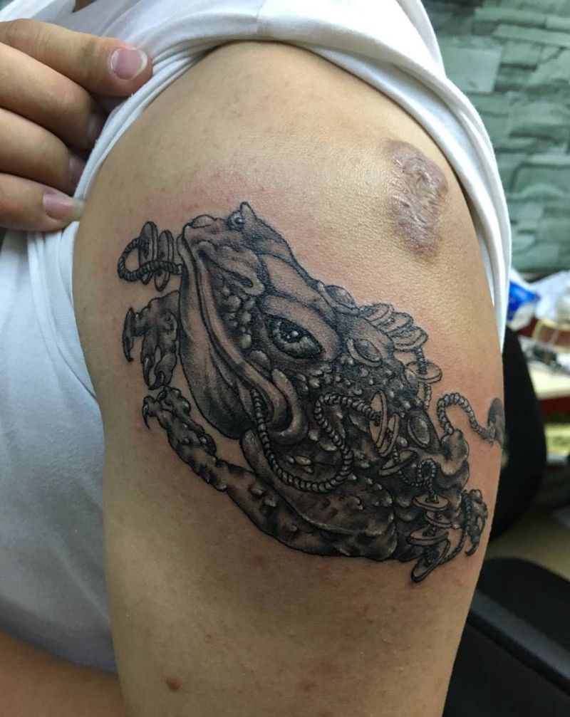 毒物纹身图片_手臂纹身图案