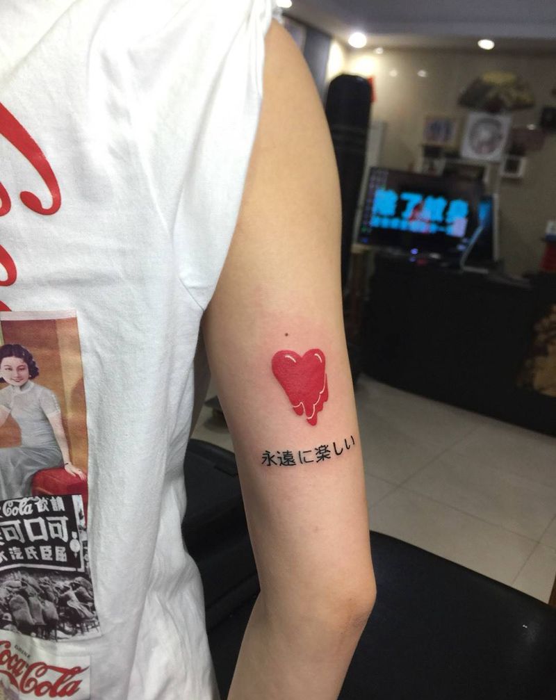 小清新纹身图片