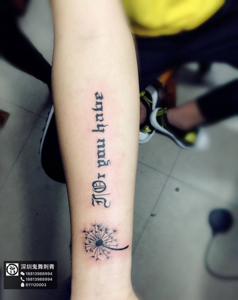 小臂纹身图片