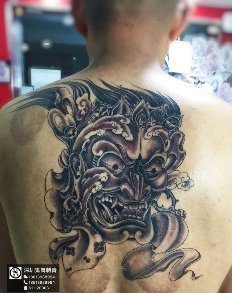 大黑天（麻药）纹身图片