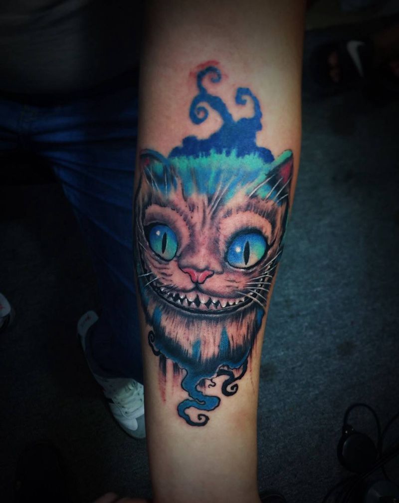 猫了个咪纹身图片