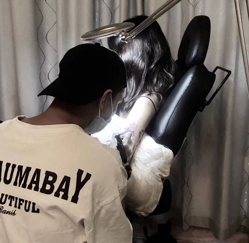 小天使纹身图片