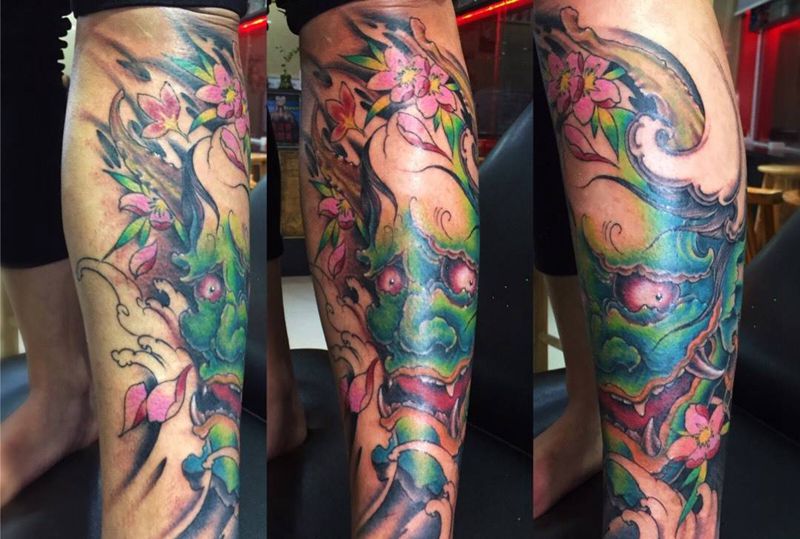 遮盖很多很多疤纹身图片