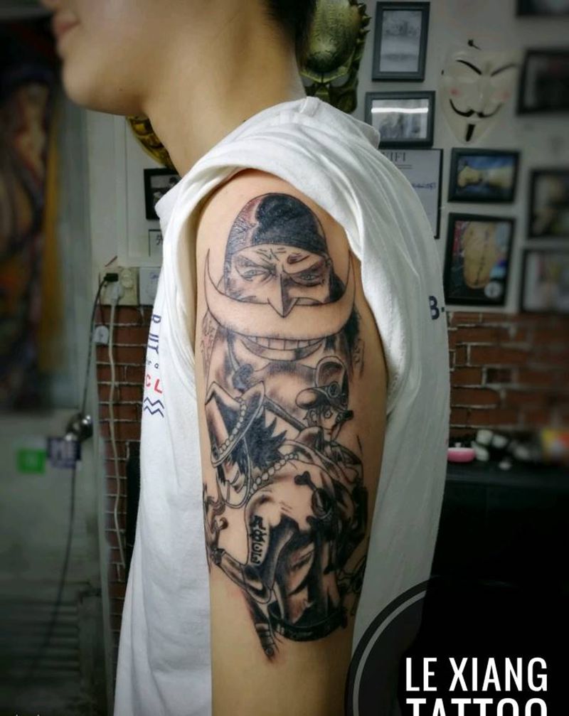 海贼王纹身图片