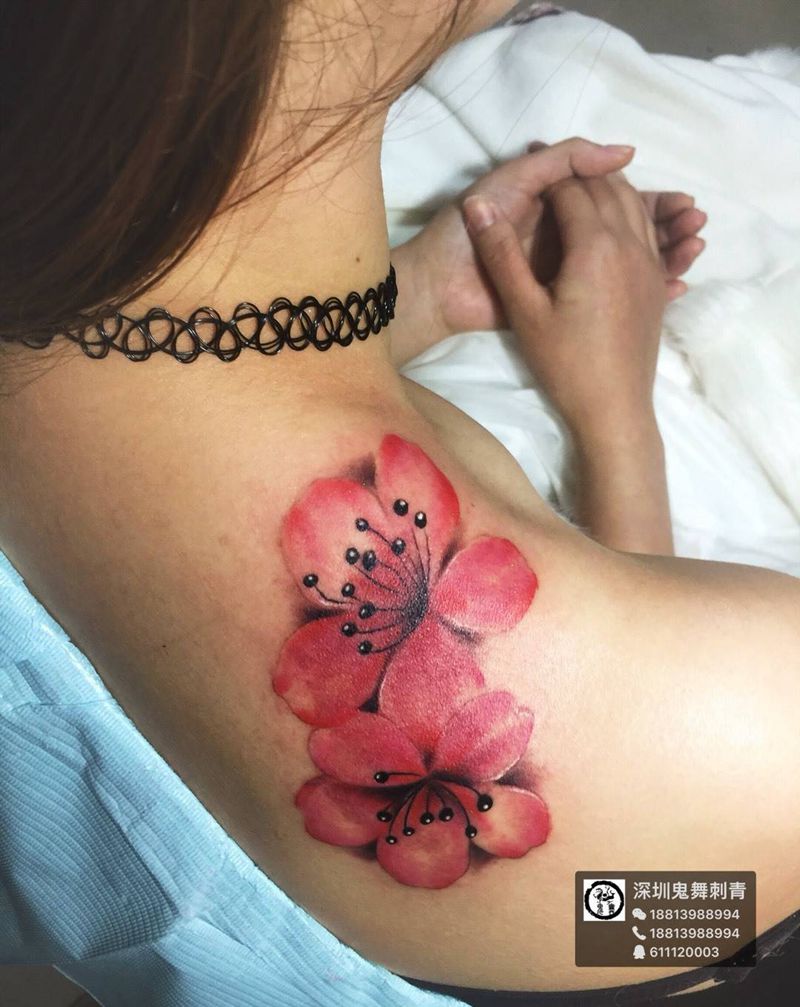 遮盖胎记纹身图片