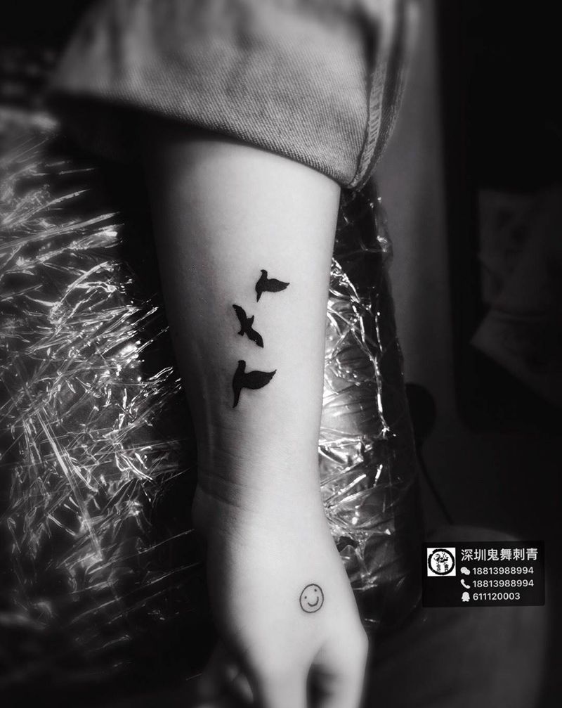 小清新纹身图片