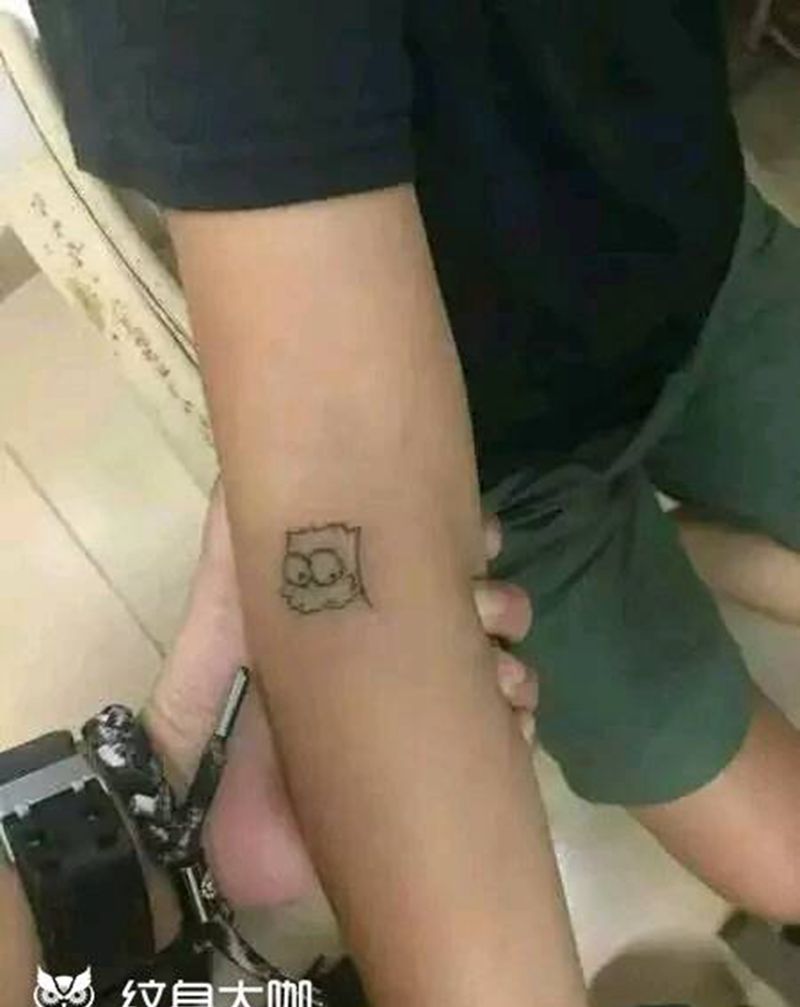 小清新纹身图片