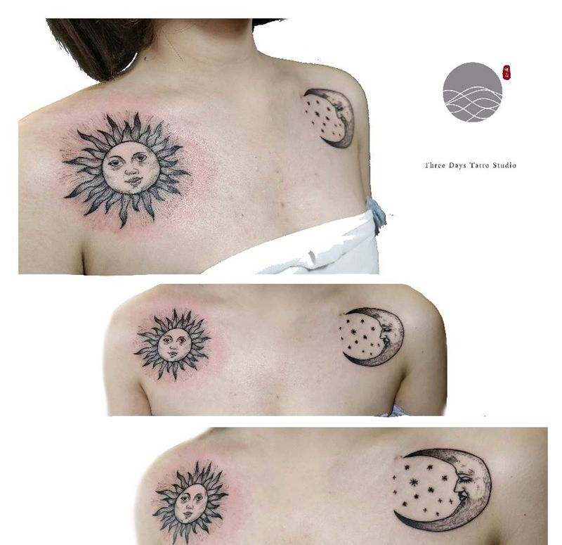 日月神教哈哈纹身图片