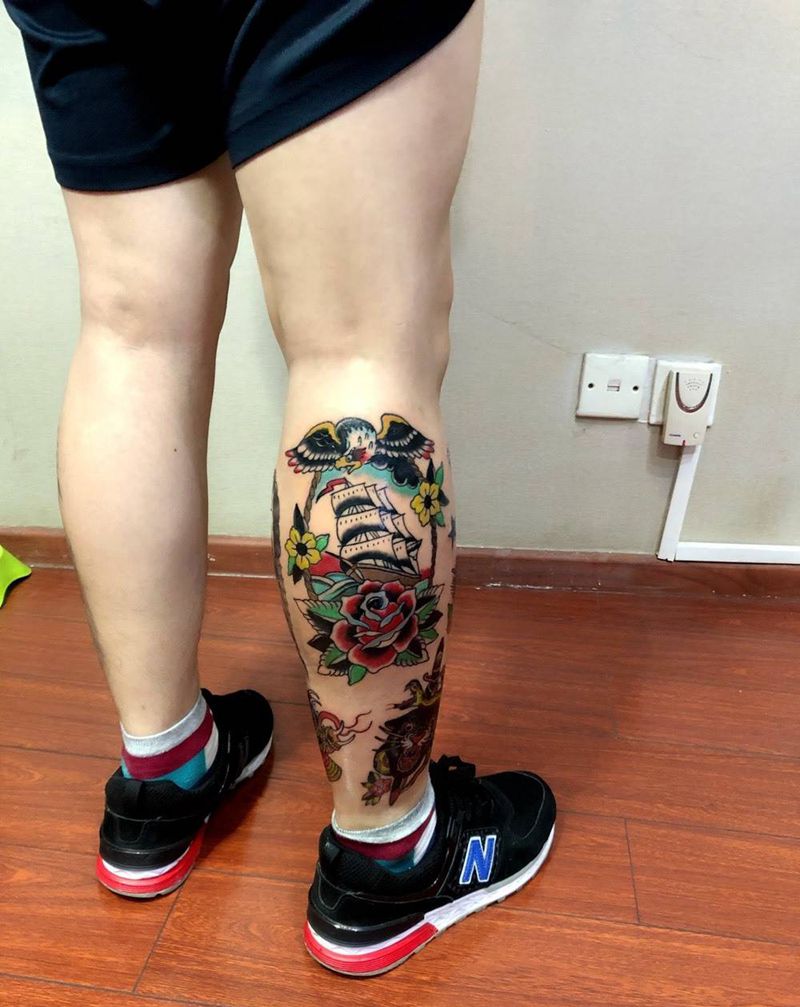 old school纹身图片_Old School纹身图案