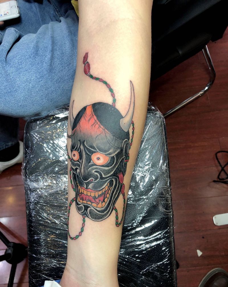 般诺纹身图片_新传统纹身图案