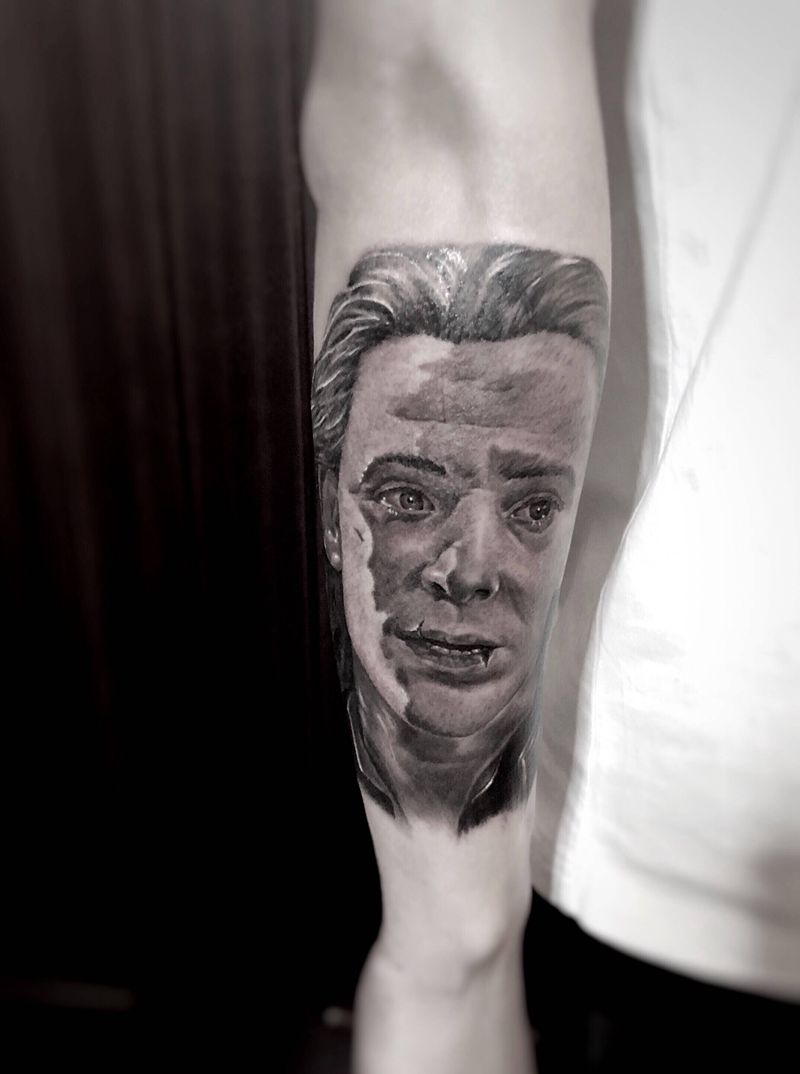 洛基纹身图片_手臂欧美写实纹身图案