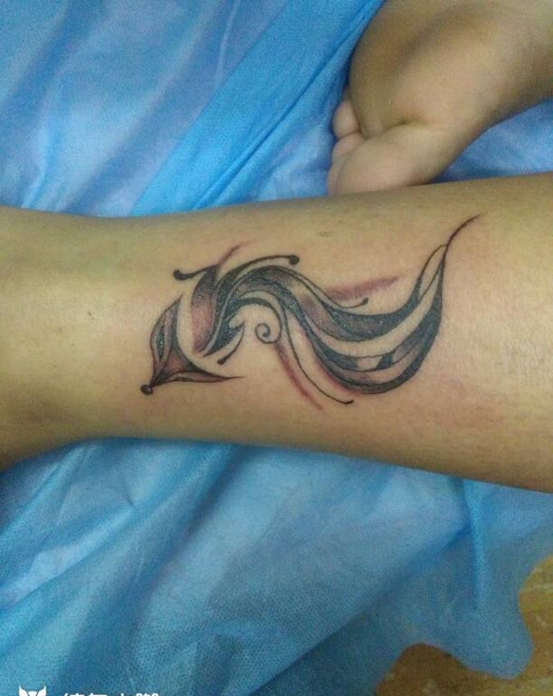 精美小狐狸纹身图片