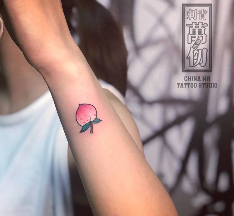 蜜桃成熟时纹身图片