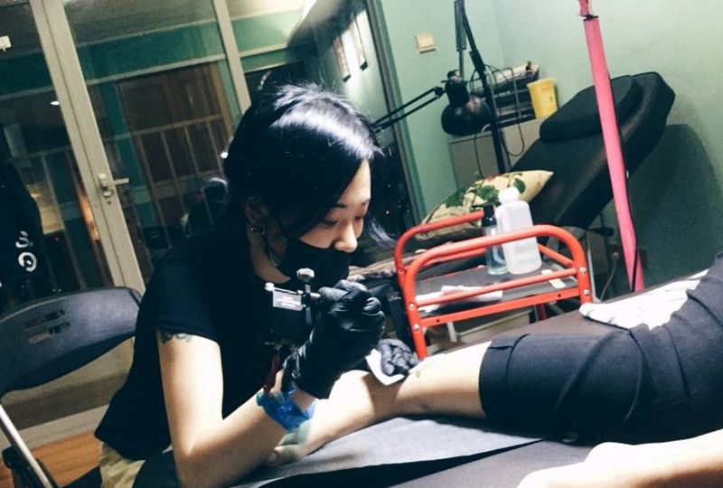 小可爱，哈哈纹身图片