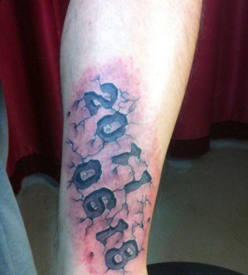 数字立体纹身纹身图片