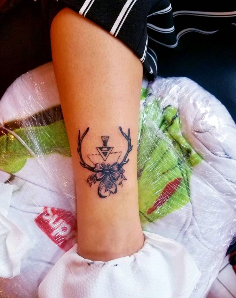 小清新一枚纹身图片