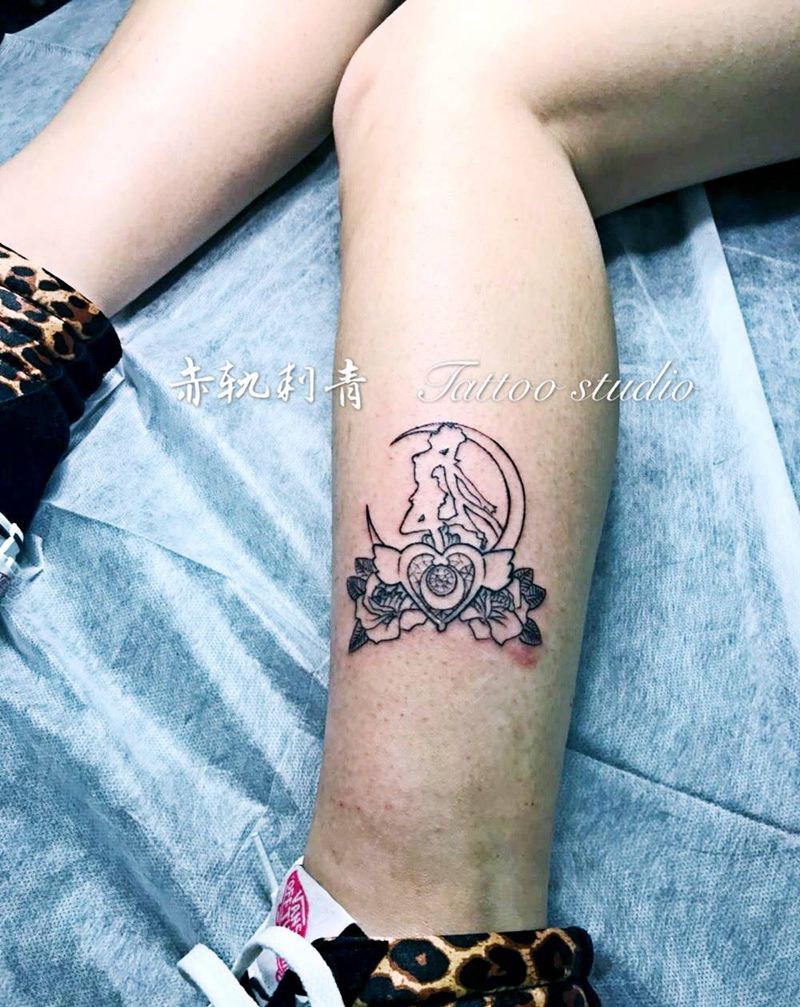 美少女纹身图片