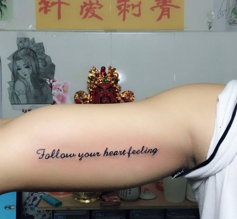 小清新纹身图片