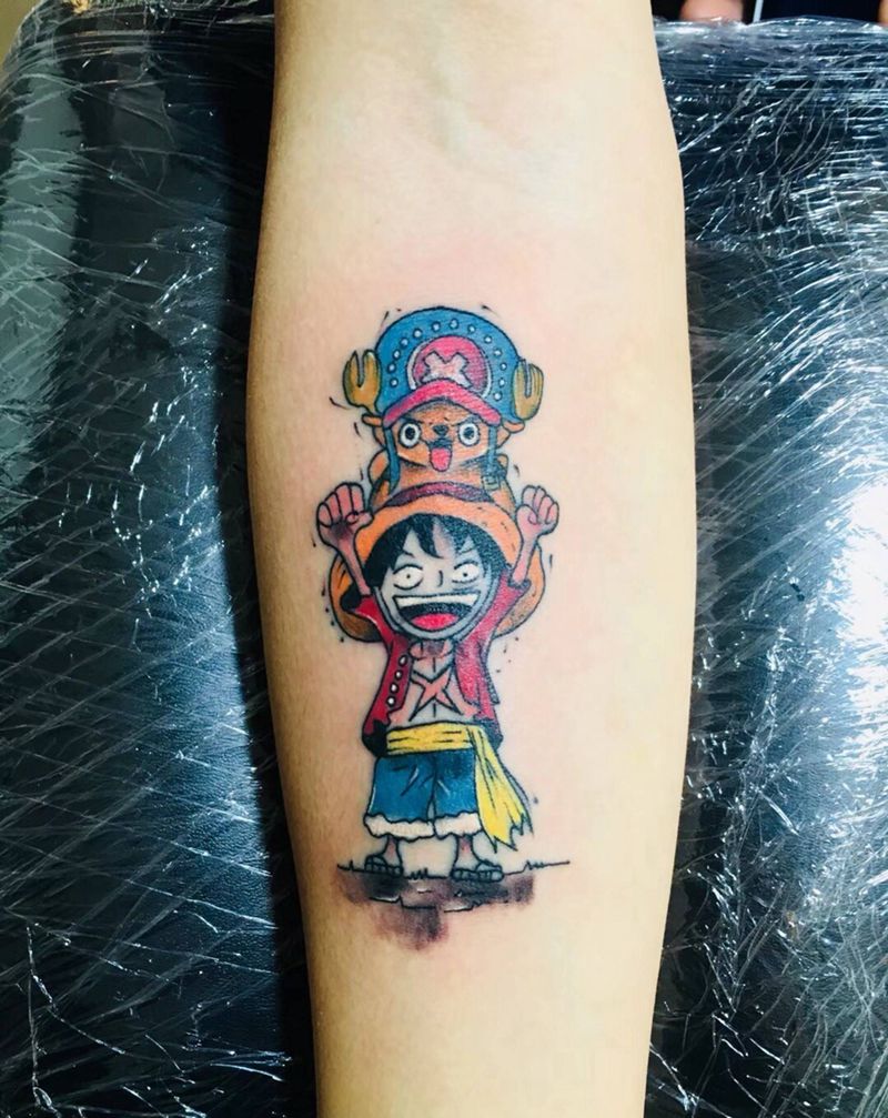 小海贼纹身图片