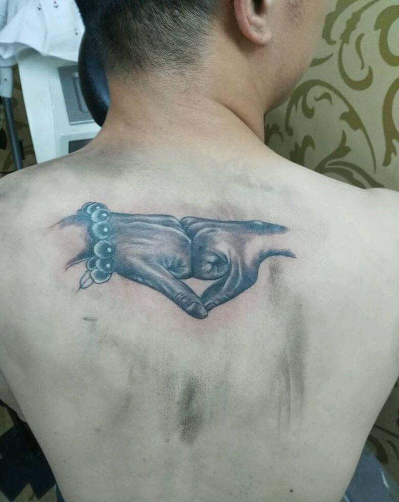 拳头二纹身图片