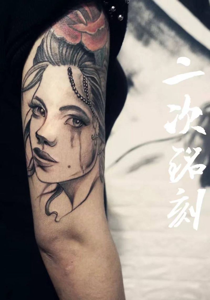 欧美女纹身图片