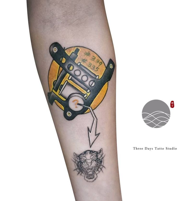 阳光新款纹身图片