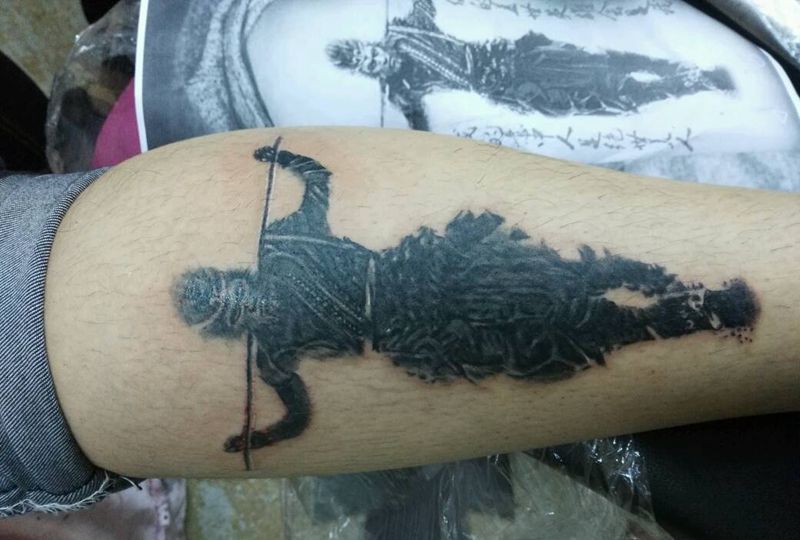 本店真实的作品纹身图片