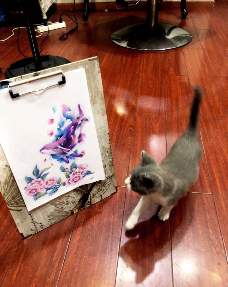 大鱼海棠纹身图片