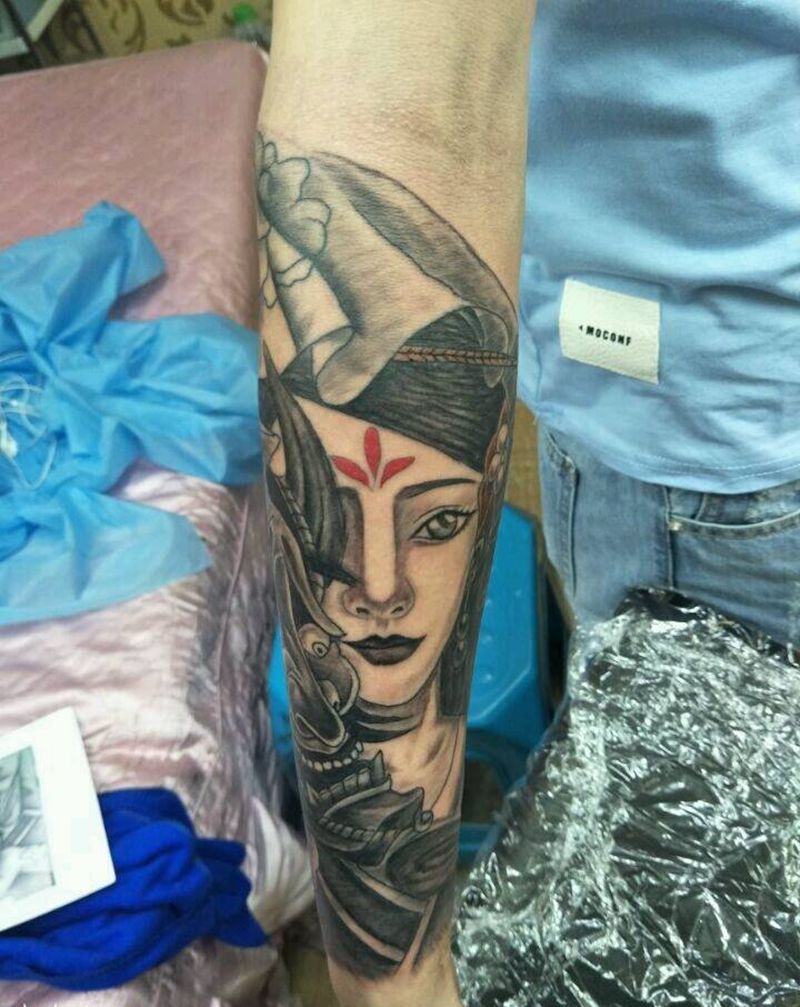 半小臂，纹身图片