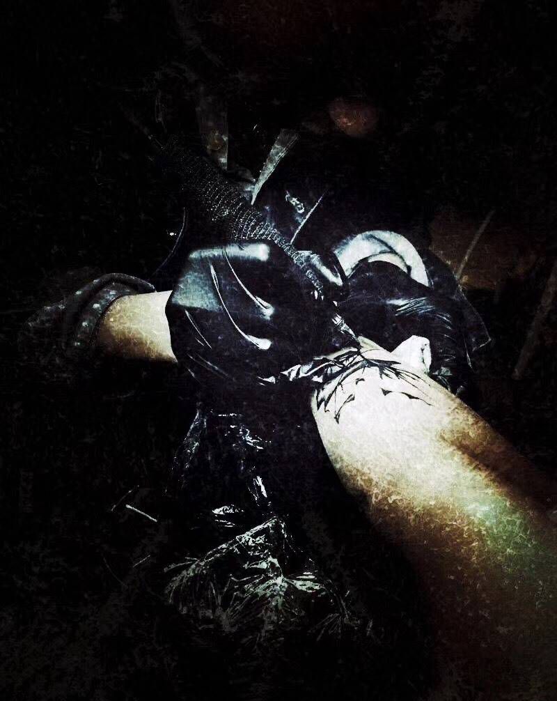 不急不燥 慢工细活纹身图片