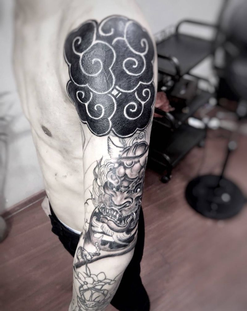 遮盖 未完纹身图片