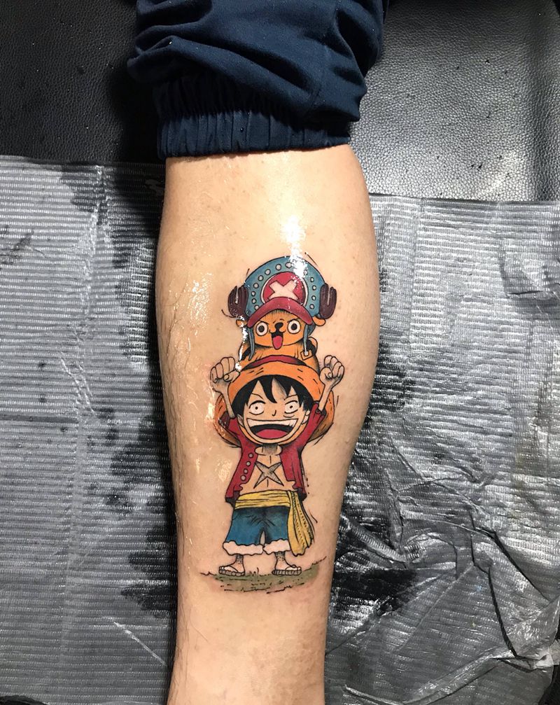 海贼王纹身图片
