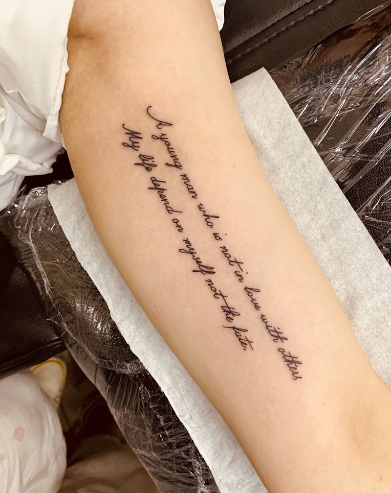 小作纹身图片_手臂纹身图案