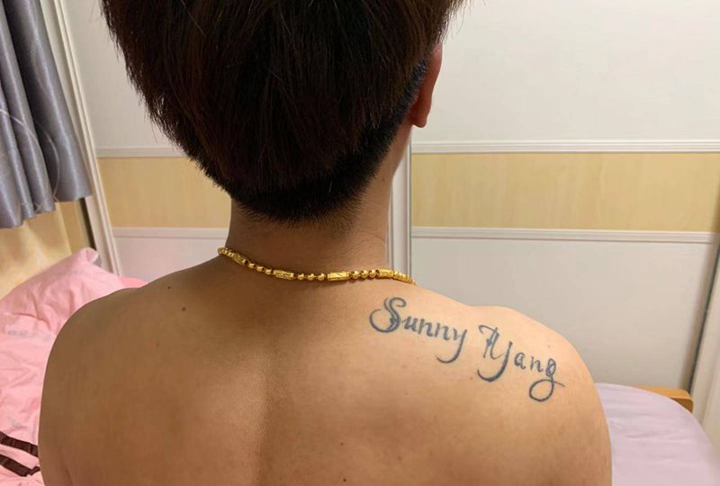 遮盖纹身图片_肩部纹身图案