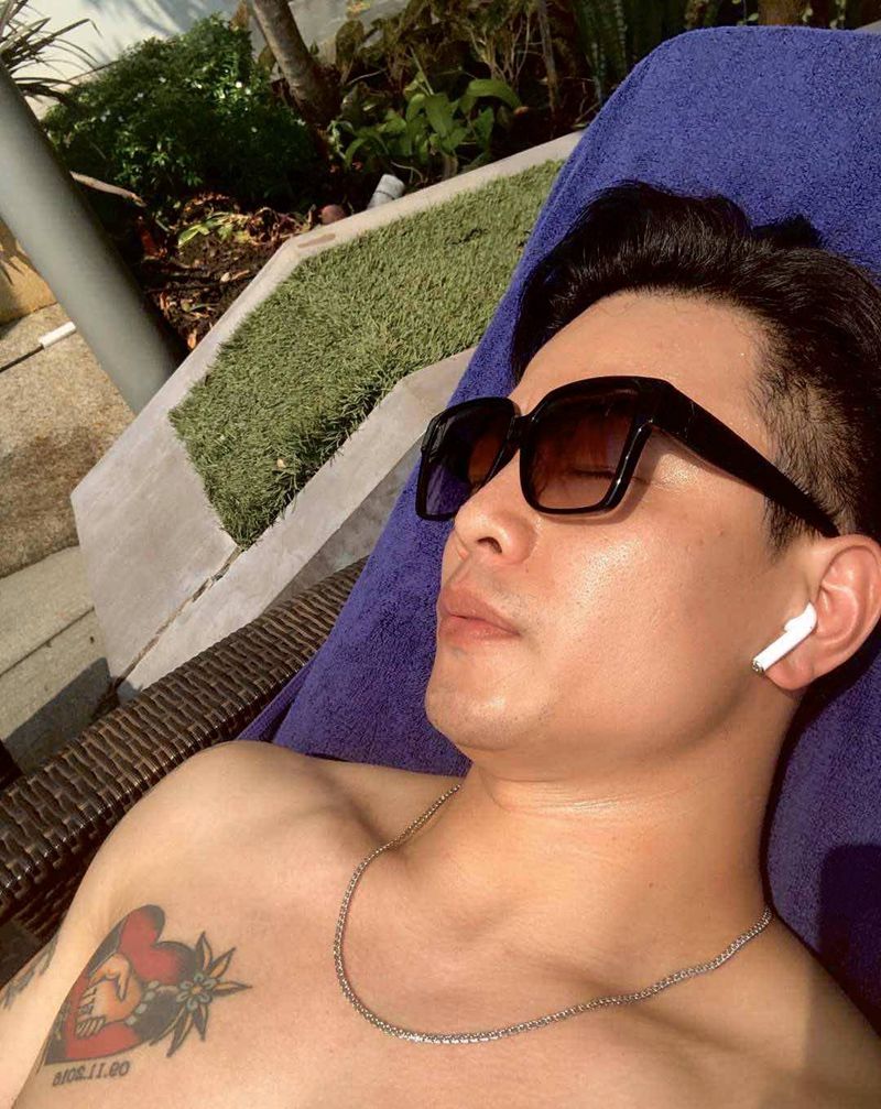 玛雅图腾半甲纹身图片_胸部纹身图案