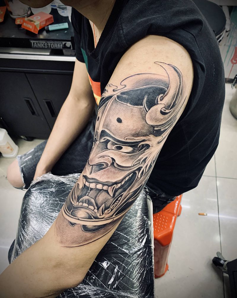 般若纹身图片_手臂纹身图案