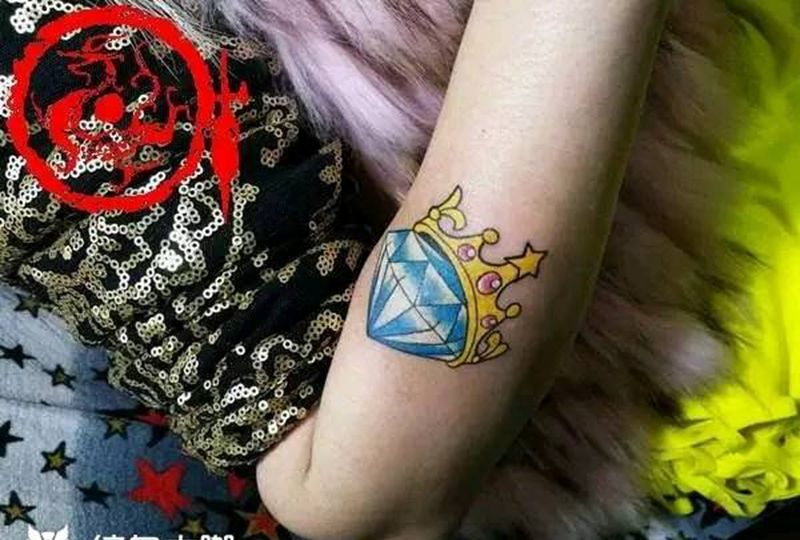 小清新纹身图片_手臂清新静物成品纹身图案