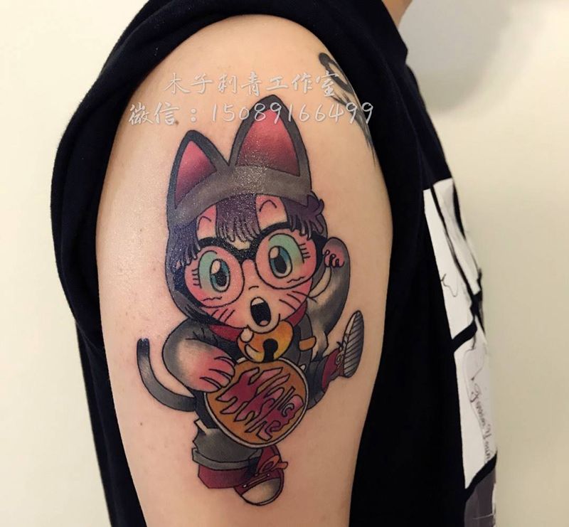 卡通人物小云纹身图片
