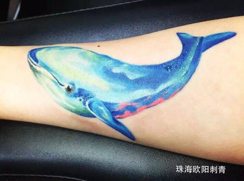 鲸纹身图片