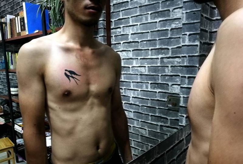 小燕子纹身图片