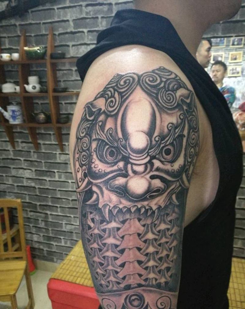 铠甲………纹身图片