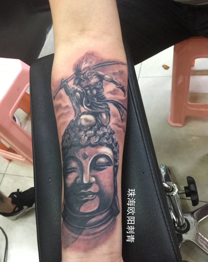 加班作品纹身图片