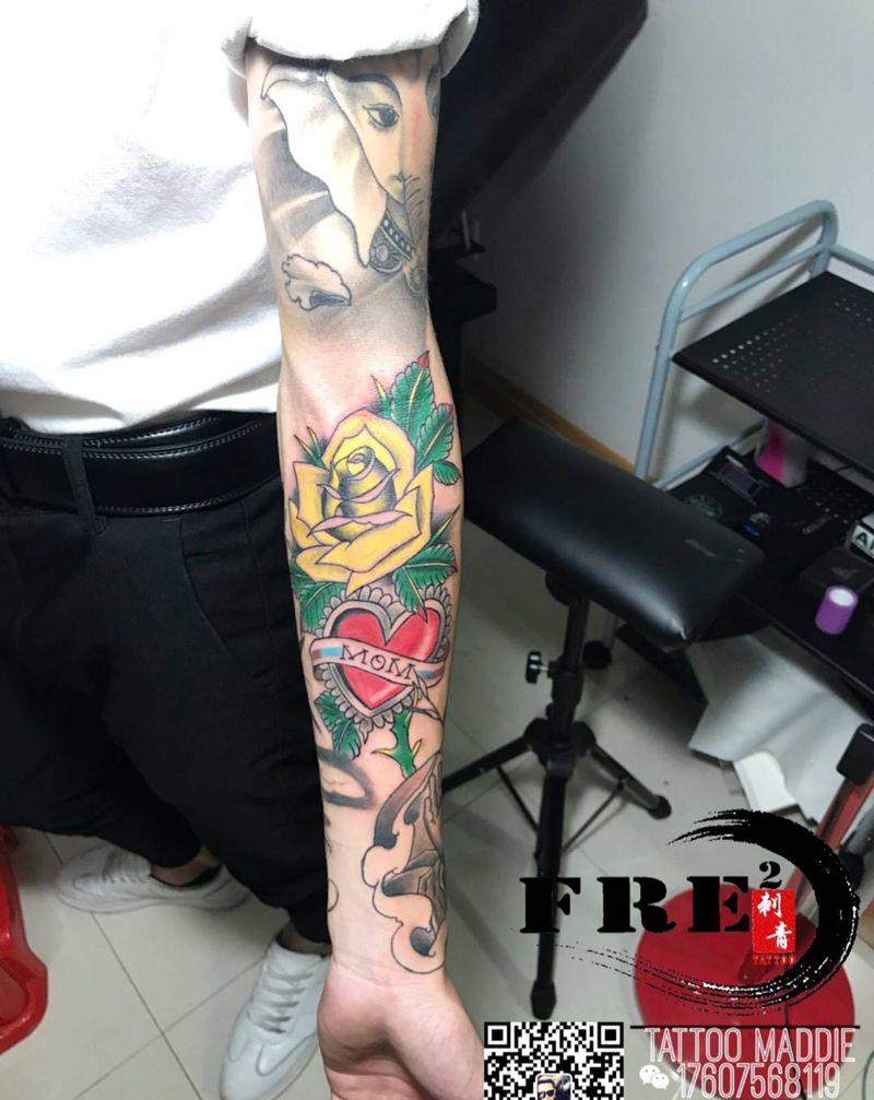 Old  school纹身图片