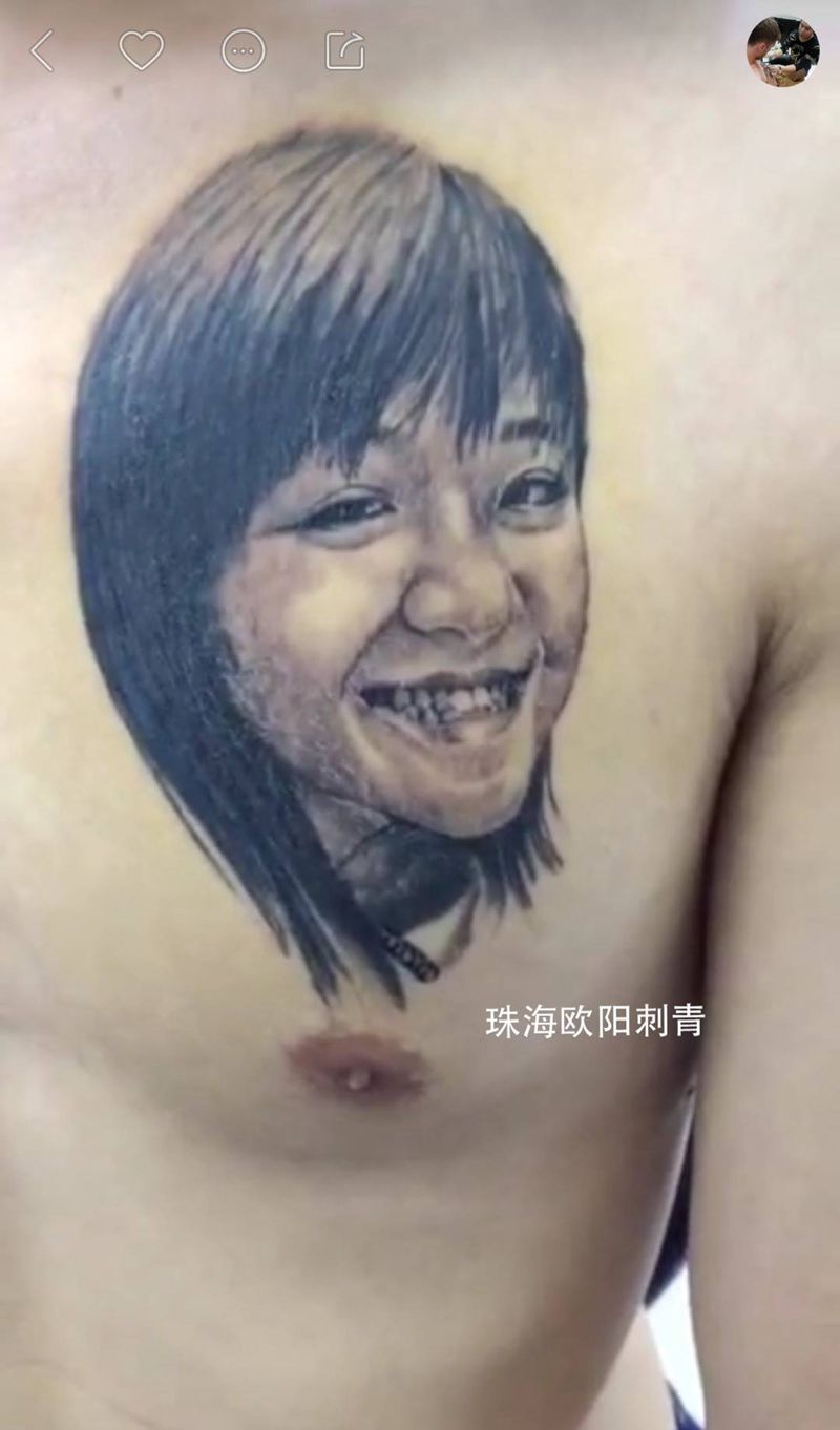 肖像纹身图片
